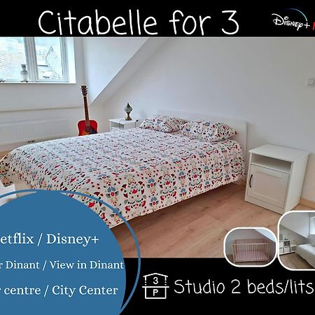 O Reflets - Citabelle For 3 - Studio 2 Beds View "Citadelle" Dinant Dış mekan fotoğraf